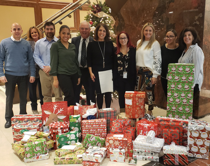 Genova Burns Spreads Holiday Cheer Through Jersey Cares Frosty's Friends Program